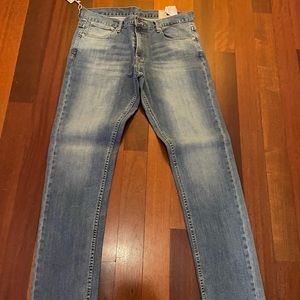 NWTs The Zara Man Vintage Style Denim Slim Fit - Size 34